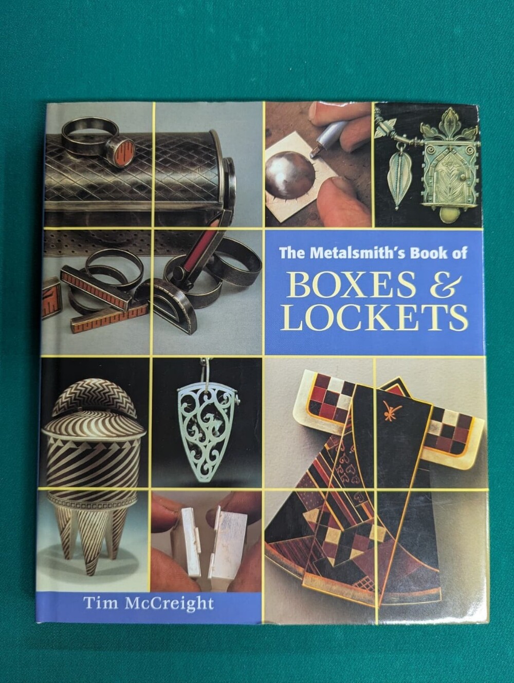 The Metalsmith’s Book of Boxes & Lockets by Tim McCreight | Hardcover Jewelry